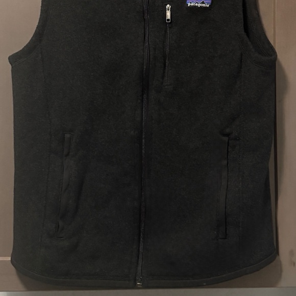 Patagonia Mens Better Sweater Black Fleece Vest Size Medium - Picture 11 of 16